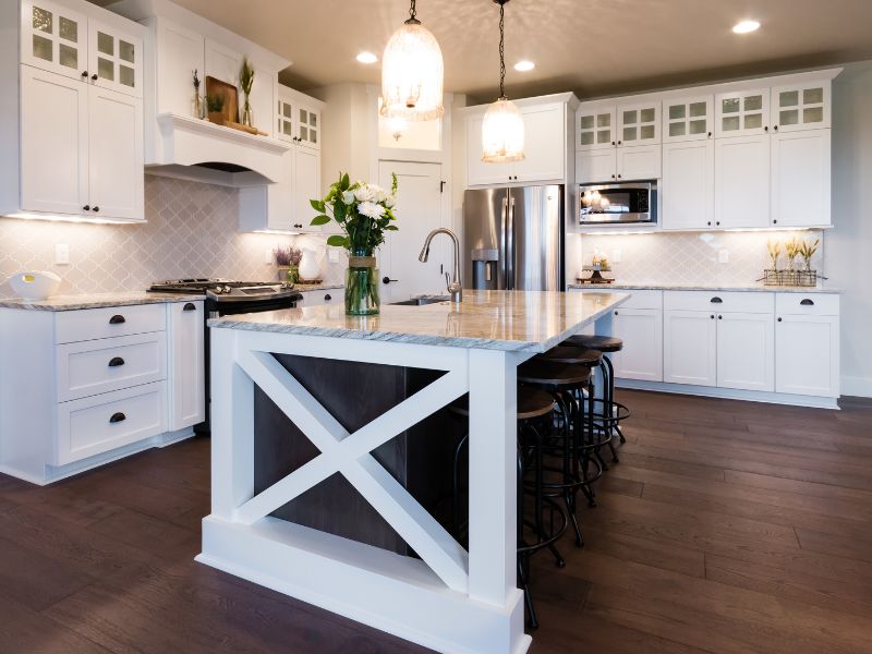 Tellico Village Barndominium interior kitchen